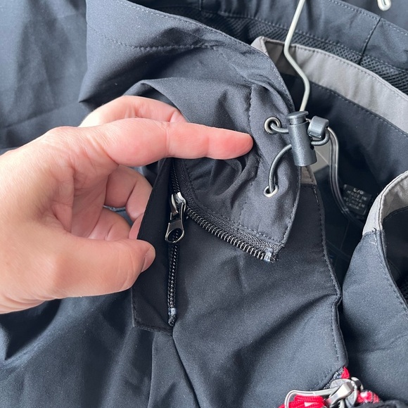 NWT Weatherproof Men’s Two-Way Stretch Rain Jacket L Black - Picture 10 of 14